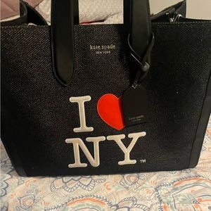 Authentic Black Kate Spade tote